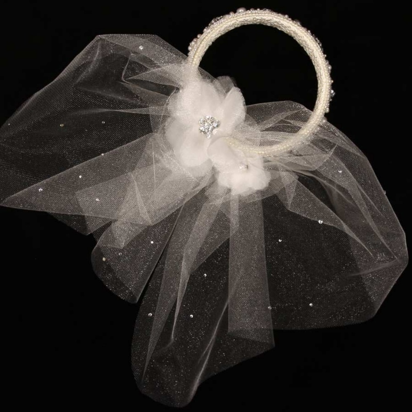 Homa Bridal Circular Style Headpiece